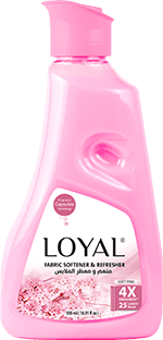 منعم ومعطر الملابس لويال (LOYAL) – الزهور الوردية الناعمة 