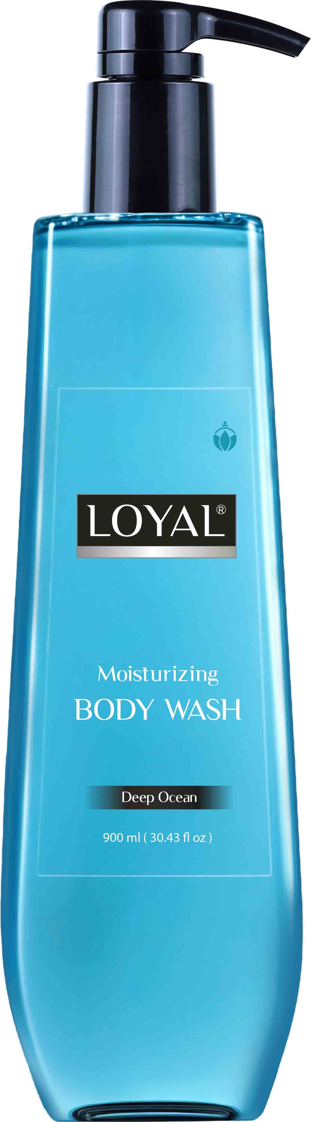 غسول ومقشر الجسم المرطب لويال (LOYAL) – أعماق المحيط (500 مل)