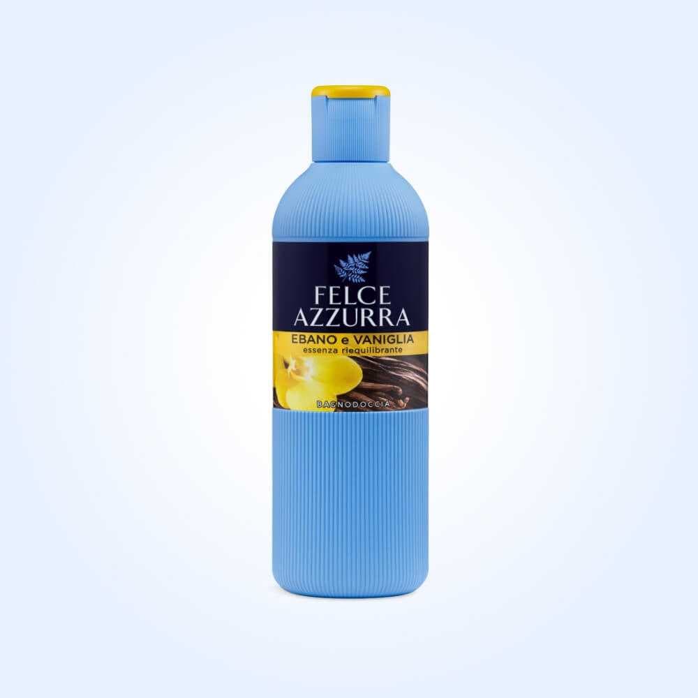 Felce Azzurra Ebano e Vaniglia | جل استحمام الأبنوس والفانيليا وتوازن الحواس 🛁✨