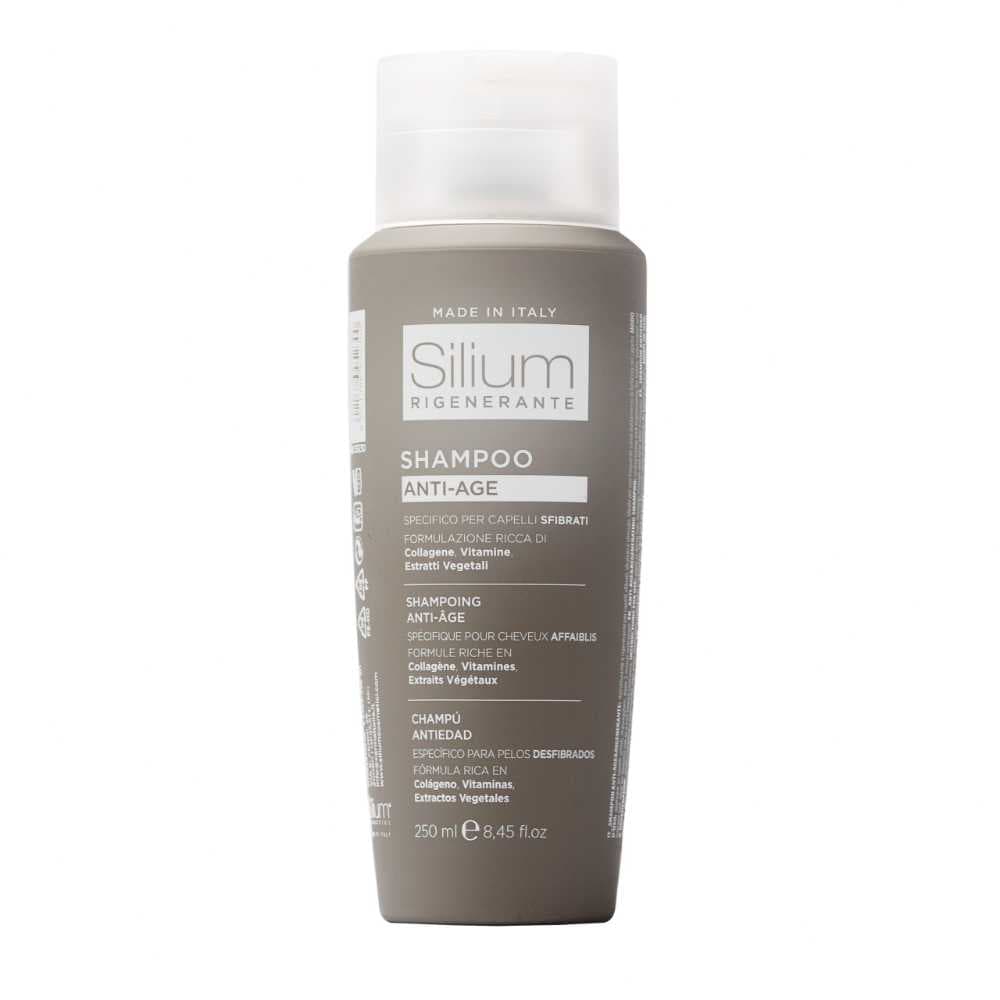 شامبو Silium Rigenerante Anti-Age (مضاد للشيخوخة) - إحياء قوة وجمال شعرك 250مل