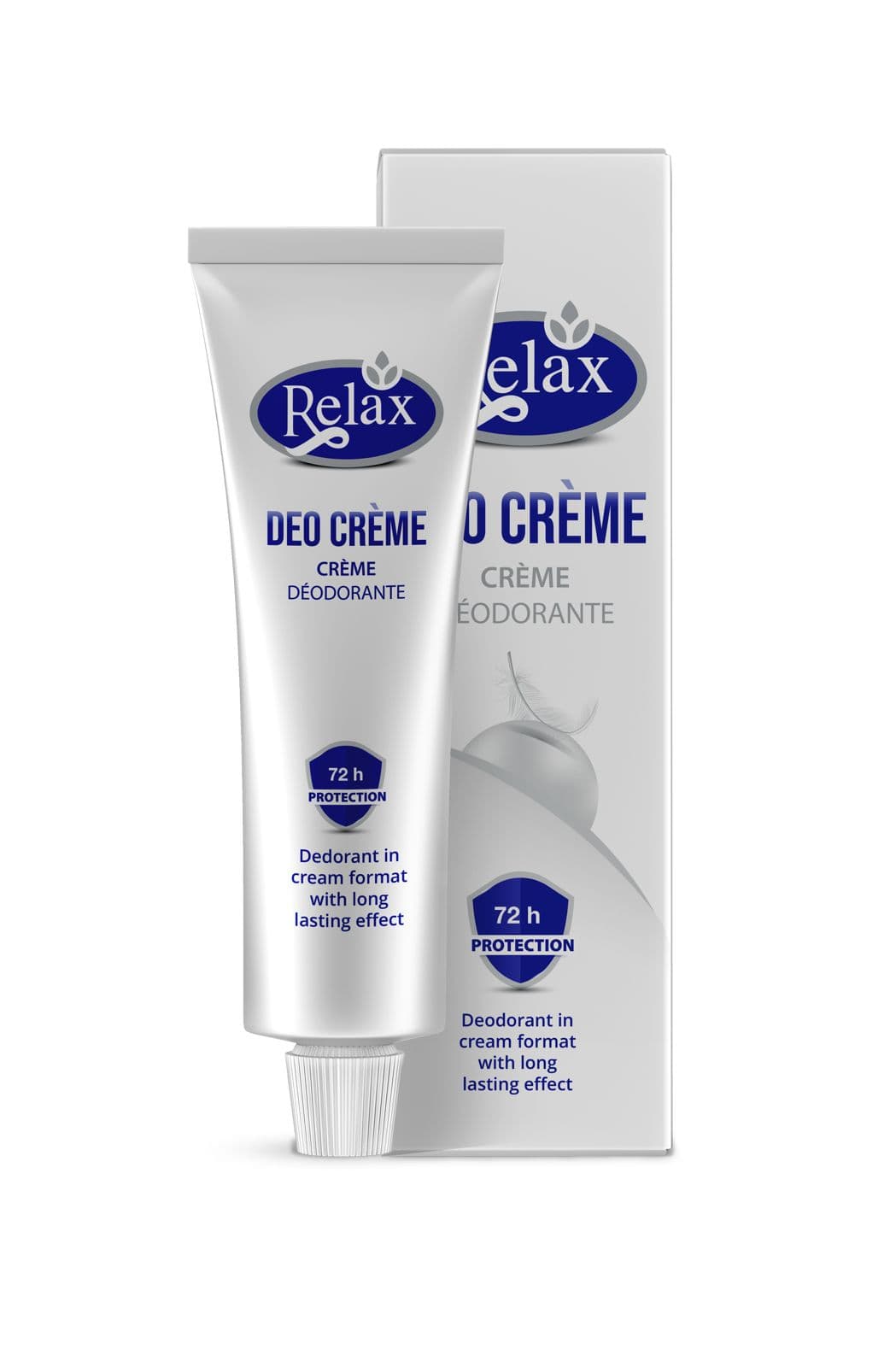 Relax Deo Crème | كريم مزيل العرق بحماية فائقة تدوم 72 ساعة 🛡🌿